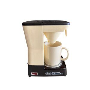 Vintage Melitta Personal Coffee Maker With Carrying Tote and Accessories